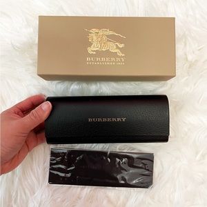Authentic Burberry Sunglass Case + Box